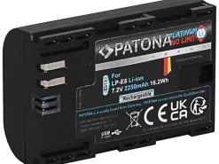 Patona Platinum Akku für Canon LP-E6