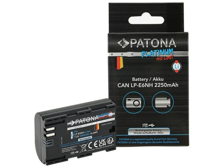 Patona Platinum Akku für Canon EOS R5 Mark II