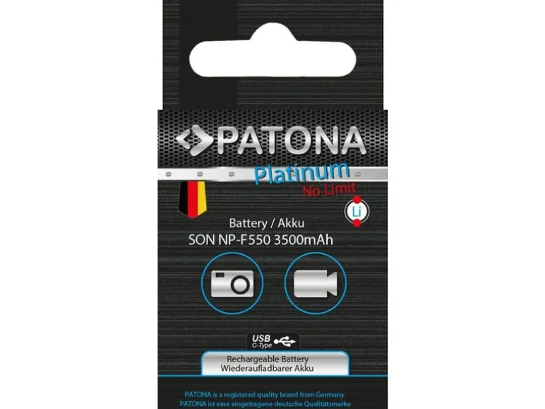 Patona Platinum Akku für Sony NP-F550, F330, F530, F750, F930