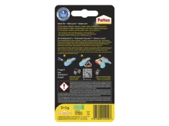 Pattex Sekundenkleber Ultra Gel Mini Trio 3 x 1 g, Transparent