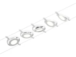 Paulmann CorDuo LED Seilsystem RoundMac Basisset Blanc Chrome