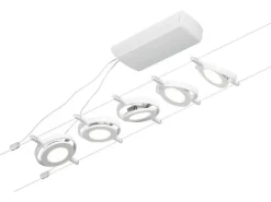 Paulmann CorDuo LED Seilsystem RoundMac Basisset Blanc Chrome