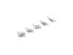 Paulmann CorDuo LED Seilsystem RoundMac Basisset Blanc Chrome