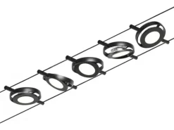Paulmann CorDuo LED Seilsystem RoundMac Basisset 5 x 200 lm