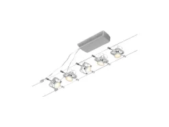 Paulmann CorDuo Seilsystem Mac II Basisset GU5.3 max. 5 x 10 W