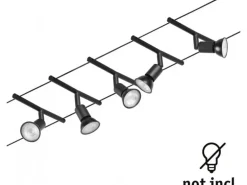 Paulmann CorDuo Seilsystem Salt Basisset GU5.3 max. 5 x 10 W