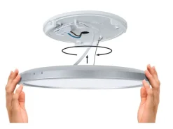 Paulmann Deckenleuchte LED Panel Atria Shine Backlight
