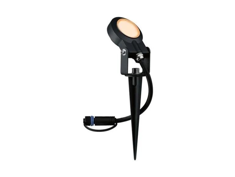 Paulmann Gartenspot Plug & Shine, Sting, 6.3W, 2200K, Schwarz