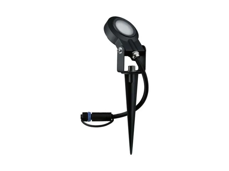 Paulmann Gartenspot Plug & Shine, Sting, 6.3W, 2200K, Schwarz