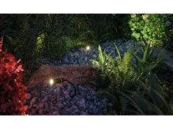 Paulmann Gartenspot Plug & Shine Plantini 45° 3000 K, Starterset
