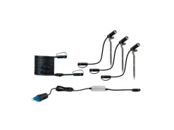 Paulmann Gartenspot Plug & Shine Plantini 45° 3000 K, Starterset