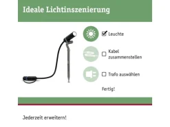 Paulmann Gartenspot Plug & Shine Plantini 45° 3000 K, Erweiterung