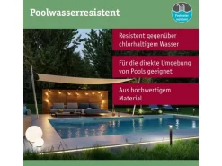 Paulmann Gartenspot Plug & Shine Radon IP65, 3000 K, 11 W, Grau