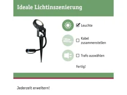 Paulmann Gartenspot Plug & Shine Sting 100° 3000 K, Erweiterung