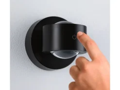 Paulmann LED Akkuwandleuchte Zorik 2700K dimmbar Schwarz