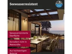 Paulmann LED Aussenwandleuchte Azalena, Smart Home Zigbee 3.0