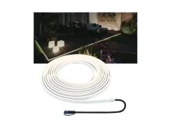 Paulmann LED-Stripe Plug & Shine Smooth, 3000K, 10m, Weiss