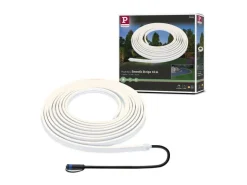 Paulmann LED-Stripe Plug & Shine Smooth, 3000K, 10m, Weiss
