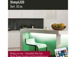 Paulmann LED-Stripe SimpLED RGB, 10 m Rolle
