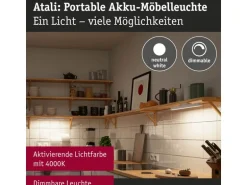 Paulmann Mobile Möbelaufbauleuchte Atali Weiss