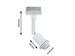 Paulmann Schienenspot URail DecoSystems 1 x E14, 20 W, Weiss