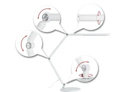 Paulmann Schreibtischleuchte FlexBar, Weiss