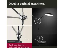 Paulmann Schreibtischleuchte Numis 11W mit Qi-Ladefläche