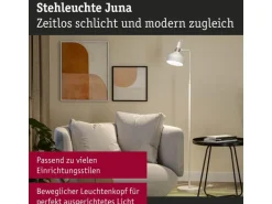 Paulmann Stehleuchte Neordic Juna E14, Weiss matt