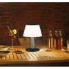 Paulmann Tischleuchte Solar Outdoor Lillesol, 3000K, Edelstahl