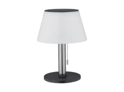 Paulmann Tischleuchte Solar Outdoor Lillesol, 3000K, Edelstahl