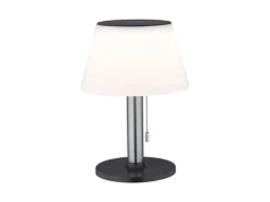 Paulmann Tischleuchte Solar Outdoor Lillesol, 3000K, Edelstahl