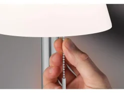Paulmann Tischleuchte Solar Outdoor Lillesol, 3000K, Edelstahl