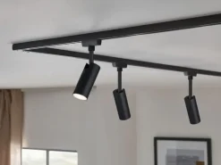 Paulmann URail LED Tubo Einzelspot 190 lm, 4W, Schwarz