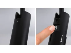 Paulmann URail Schienenspot Tubo Einzelspot Schwarz 3-Step-Dim
