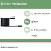 Paulmann Verbindungskabel Plug & Shine 5 m mit 2 Anschlussbuchen