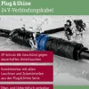 Paulmann Verbindungskabel Plug & Shine 2 m mit 2 Anschlussbuchsen