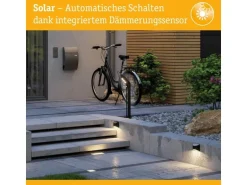 Paulmann Wandleuchte Solar LED Elliot