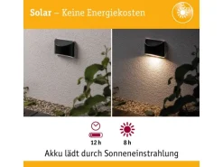 Paulmann Wandleuchte Solar LED Elliot