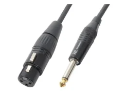 PD Connex CX40-3 XLR 3 Pole, female - Klinke 6.3 mm, male 3 m