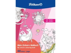 Pelikan Malbuch mit Stickern 48 Seiten, FSC