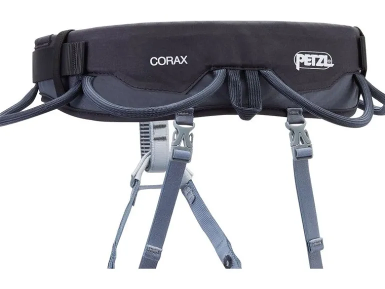 Petzl Klettergurt Corax Harness, Dunkelgrau, Grösse: 1