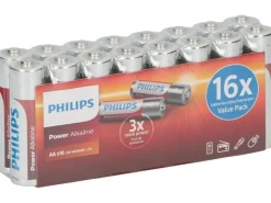 Philips Batterie Power Alkaline AA , 16 Stück