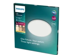 Philips Deckenleuchte LED SceneSwitch CL550 2000 lm 2700K, Weiss
