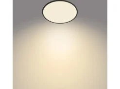 Philips Deckenleuchte LED SceneSwitch CL550 2000 lm 2700K, Schwarz