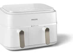 Philips Heissluft-Fritteuse 3000 Series Dual Basket Champagner