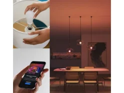 Philips Hue Essential, E27, 8 W, White & Colour, 3 Stück