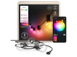 Philips Hue LED-Lichterkette Festavia Globe Outdoor Erweiterung 21 m