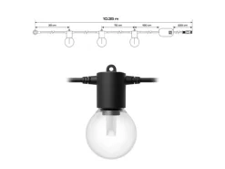 Philips Hue LED-Lichterkette Festavia Globe Outdoor Erweiterung 7 m CH