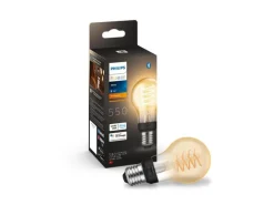 Philips Hue Leuchtmittel White E27 Einzelpack Filament 550 lm