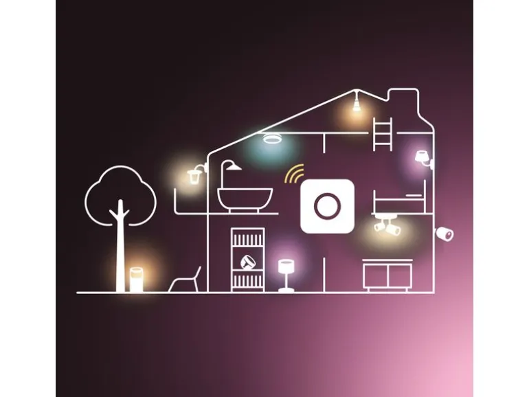 Philips Hue Leuchtmittel White & Col. Amb. E27 Einzelpack 1600 lm